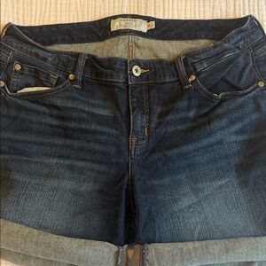 Torrid Women's Dark Blue Denim Shorts